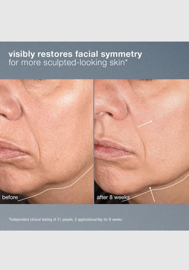 Neuroscience-powered sculpting oil.
Nourishing face serum combines neurotechnology and a biomimetic botanical blend to help visibly restore facial symmetry for a more sculpted appearance.