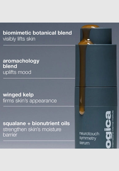 Neuroscience-powered sculpting oil.
Nourishing face serum combines neurotechnology and a biomimetic botanical blend to help visibly restore facial symmetry for a more sculpted appearance.
