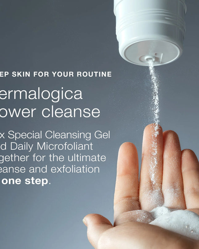 Special Cleansing Gel is a soap-free face wash for all skin conditions. This foaming gel removes impurities without stripping or drying the skin. Ideal for everyday use. Calming agents help soothe and purify skin.