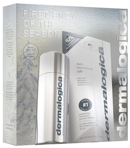 The season's first snow glistens, smooth and bright, as you settle in cozily at home.