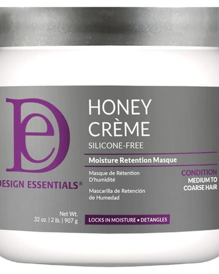 This deep-conditioning masque treatment penetrates the hair shaft to enhance softness and shine. Featuring honey and sunflower oil, it’s formulated to strengthen and deeply moisturize dry or damaged hair. This masque provides slip for easy detangling and is safe to use on color-treated hair.