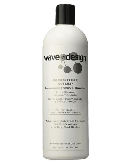 Moisture Wrap Permanent Wave Booster is an ammonium thioglycolate formula designed to soften the bonds of the hair to allow the desired configuration of the permanent wave to be achieved.