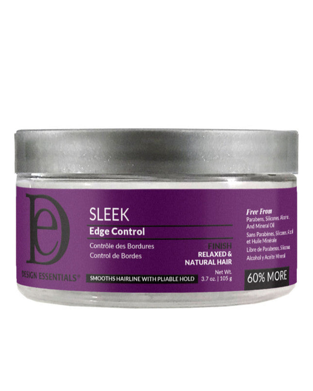 BEST FOR: 1A-4C
REGIMEN STEP: Finish
SLEEK EDGES TO COMPLETE ANY STYLE: Our Sleek Edge Control is a moisturizing, firm hold gel that smoothes edges while creating the sleek style you’ll love.