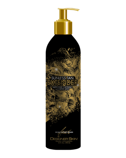 For trendsetters who demand show stopping perfection. High fashion has met its bronzing match in the DS Faux Natural™ Sunless Collection. Begin and end each day with this posh sunless extending moisturizer to prolong your gilded glow. You’ll be asking in golden pandemonium, while everyone else tries to unravel your bronzing secret. Go ahead, let them stare. Sometimes it’s okay to fake it.