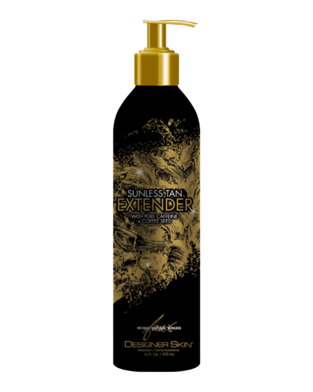 For trendsetters who demand show stopping perfection. High fashion has met its bronzing match in the DS Faux Natural™ Sunless Collection. Begin and end each day with this posh sunless extending moisturizer to prolong your gilded glow. You’ll be asking in golden pandemonium, while everyone else tries to unravel your bronzing secret. Go ahead, let them stare. Sometimes it’s okay to fake it.