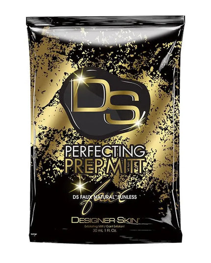 Perfecting Prep Mitt with Soft Touch Exfoliation Charcoal Optimum pH Serum Energizing Caffeine and Coffee Seed