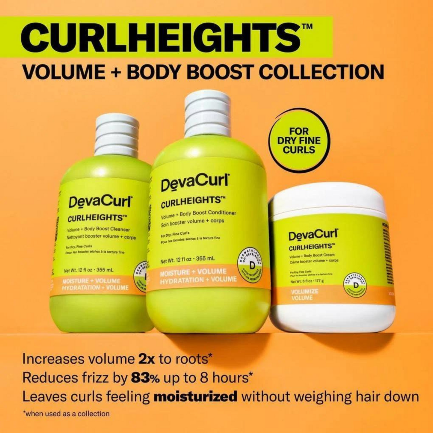 Deva Curl - CurlHeights Volume & Body Boost Cream