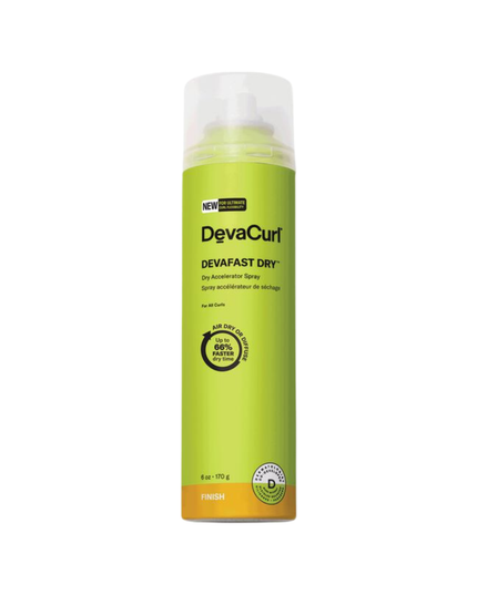 Speed up your air-dry &amp; diffusing time up to 66%! With our fast-forward blend, this lightweight dry accelerating spray helps accelerate the rate at which water evaporates from the hair's surface without drying out curls and has a fast-absorbing finish.
