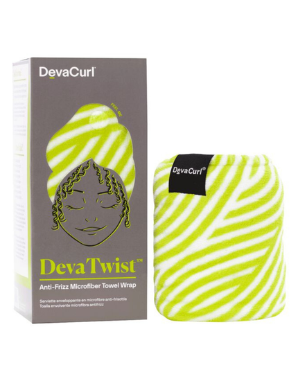 When you're short on time and long on tasks, this towel wrap is your new bestie. The soft, microfiber fabric helps dry your curls without roughing them up like a terrycloth towel tends to do. Its roomy crescent shape is great for all curl types and securely fastens so you can do other things while your curls dry. Twist on, move on!