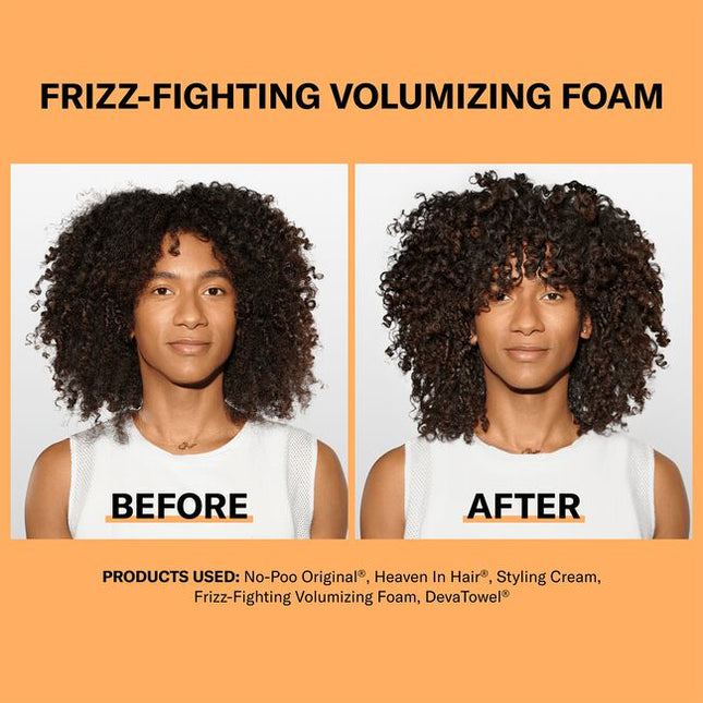 New for ultimate Curl Flexibility. Our formulas are dermatologist co-developed, backed by science and stylist approved. Give your curls a body boost! This lightweight foam with the Airy Volume Complex provides curls with fullness, touchable definition and frizz control, plus humidity resistance for up to 48 hours!