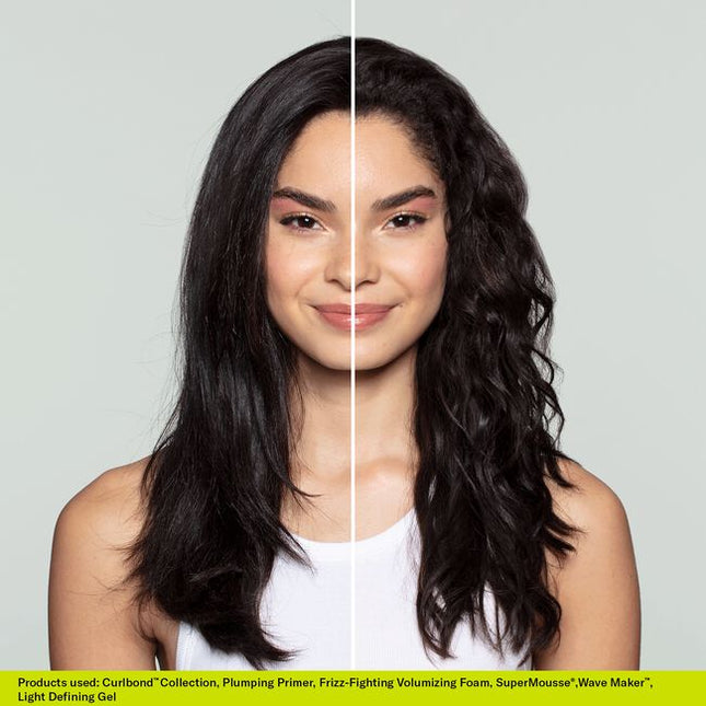 New for ultimate Curl Flexibility. Our formulas are dermatologist co-developed, backed by science and stylist approved. Definition without the crunch. This non-flaking formula with a curl-locking blend provides a non-sticky curl cast that enhances shape, fights frizz, and amplifies shine and bounce.