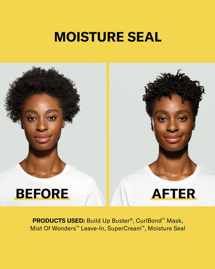 Previously Set It Free, now Moisture Seal. New for ultimate Curl Flexibility. Our formulas are dermatologist co-developed, backed by science and stylist approved. A finishing touch of moisture. This lightweight formula with a moisture-locking blend brings much-needed hydration to dry curls helping to fight frizz and provide softness and shine.