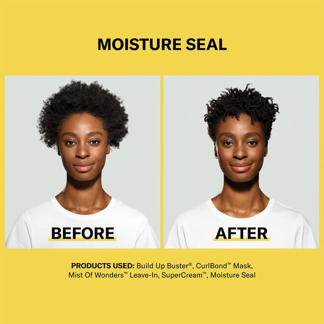 Previously Set It Free, now Moisture Seal. New for ultimate Curl Flexibility. Our formulas are dermatologist co-developed, backed by science and stylist approved. A finishing touch of moisture. This lightweight formula with a moisture-locking blend brings much-needed hydration to dry curls helping to fight frizz and provide softness and shine.