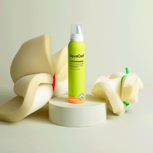 New for ultimate Curl Flexibility. Our formulas are dermatologist co-developed, backed by science and stylist approved. Go really big. This coconut oil infused mousse with the VolumiCurl Complex gives curls day 3 volume on day 1 with enhanced bounce, shine and a soft, no-crunch finish. Humidity-resistant formula reduces frizz and flyaways too.