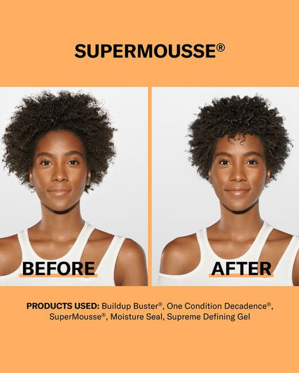 New for ultimate Curl Flexibility. Our formulas are dermatologist co-developed, backed by science and stylist approved. Go really big. This coconut oil infused mousse with the VolumiCurl Complex gives curls day 3 volume on day 1 with enhanced bounce, shine and a soft, no-crunch finish. Humidity-resistant formula reduces frizz and flyaways too.