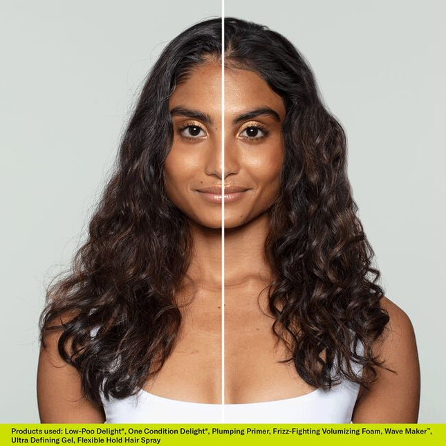 New for ultimate Curl Flexibility. Our formulas are dermatologist co-developed, backed by science and stylist approved. Definition without the crunch. This non-flaking formula with a strong curl-locking blend provides a non-sticky curl cast that defines, fights frizz, and amplifies shine and bounce.