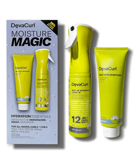 Wrap your curls in hydration magic. This limited edition holiday kit brings together two of our curl-loving favorites to deliver deep moisture, ease detangling, fight frizz + more! Curl care so good, you'll want one to gift and one to keep.