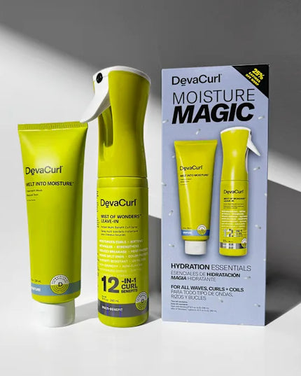 Wrap your curls in hydration magic. This limited edition holiday kit brings together two of our curl-loving favorites to deliver deep moisture, ease detangling, fight frizz + more! Curl care so good, you'll want one to gift and one to keep.