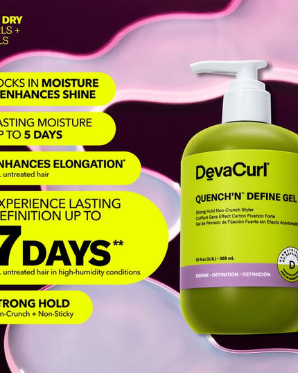 Moisture meets strong hold. Enhance curl definition for up to 7 days,* and control frizz* without flaking.
*vs. untreated hair in high humidity conditions