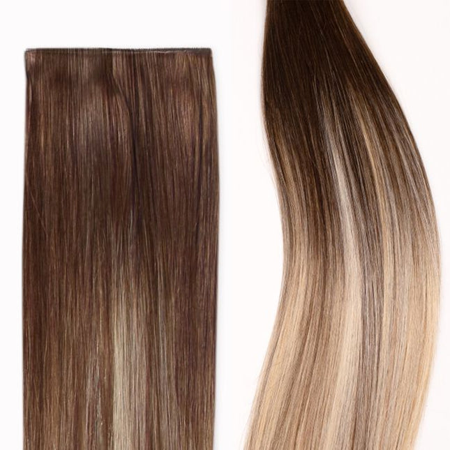 Experience the ultimate customization and comfort with Hybrid Wefts, offering a natural-looking blend, full movement, and perfectly tailored volume.