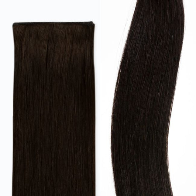 Experience the ultimate customization and comfort with Hybrid Wefts, offering a natural-looking blend, full movement, and perfectly tailored volume.