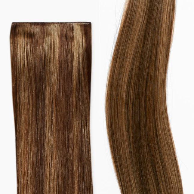 Experience the ultimate customization and comfort with Hybrid Wefts, offering a natural-looking blend, full movement, and perfectly tailored volume.
