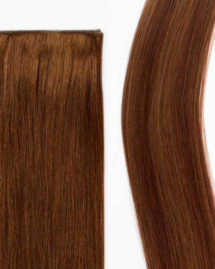 Experience the ultimate customization and comfort with Hybrid Wefts, offering a natural-looking blend, full movement, and perfectly tailored volume.