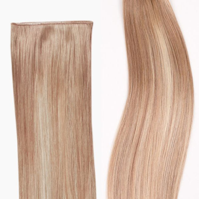 Experience the ultimate customization and comfort with Hybrid Wefts, offering a natural-looking blend, full movement, and perfectly tailored volume.