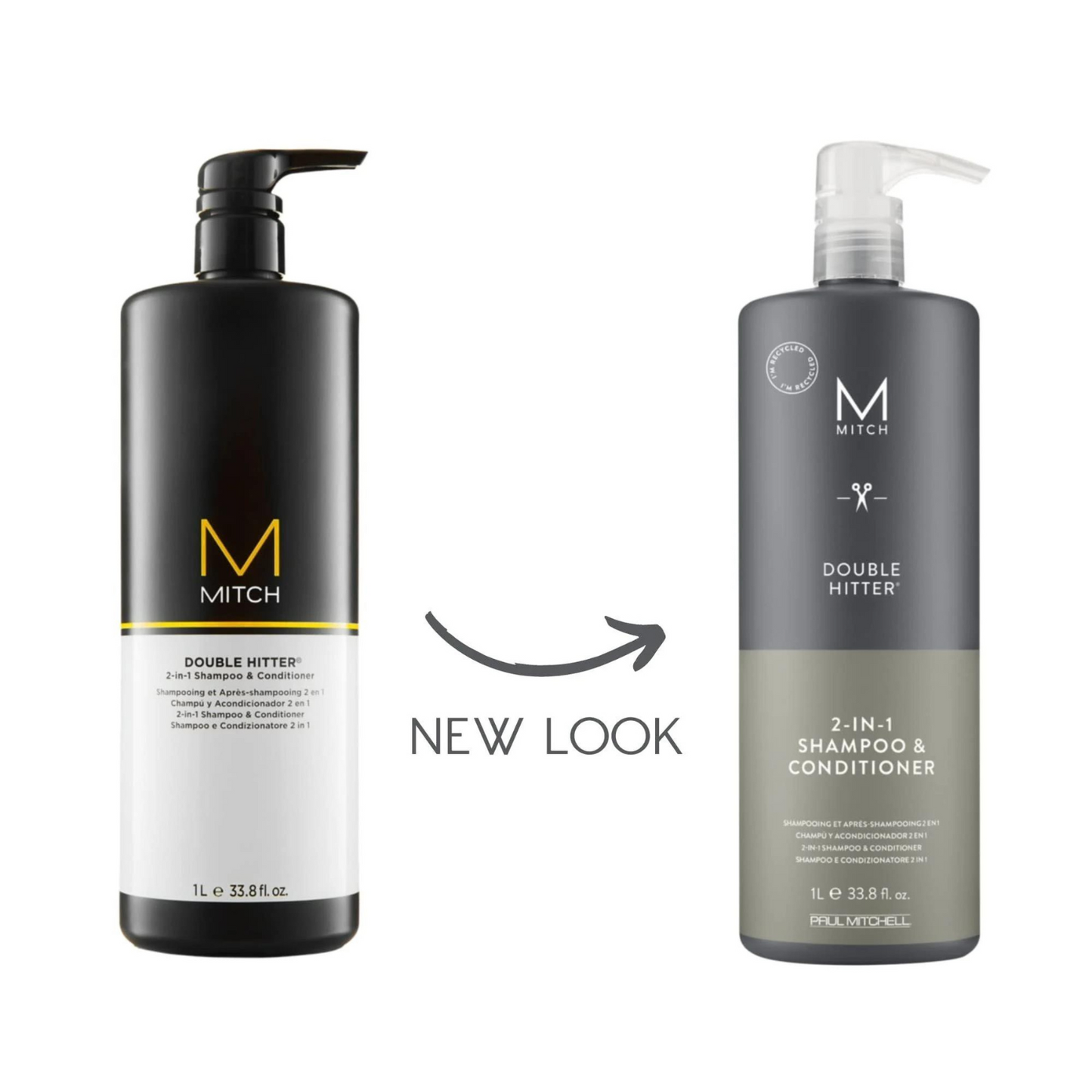 Mitch Paul Mitchell - Double Hitter 2-in-1 Shampoo & Conditioner