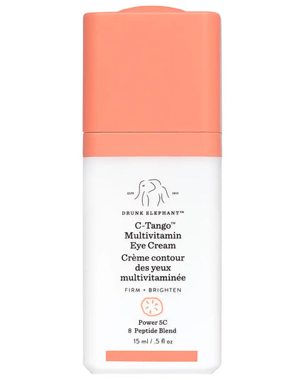 A rich and restorative eye cream featuring eight peptides, five forms of vitamin C, and cucumber extract for firmer-, brighter-looking skin.