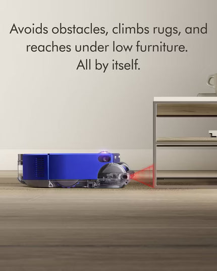 Experience the benefits of independent cleaning with Dyson 360 Vis Nav™, the world’s most powerful robot vacuum.¹ It's intelligently designed with 26 sensors and 360° navigation and delivers 2x the suction of any other robot vacuum.¹
