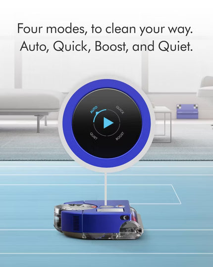 Experience the benefits of independent cleaning with Dyson 360 Vis Nav™, the world’s most powerful robot vacuum.¹ It's intelligently designed with 26 sensors and 360° navigation and delivers 2x the suction of any other robot vacuum.¹