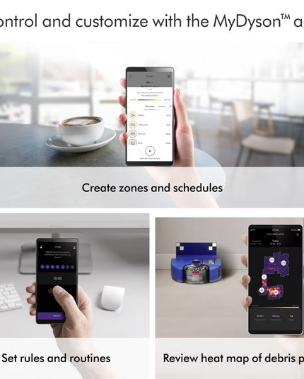 Experience the benefits of independent cleaning with Dyson 360 Vis Nav™, the world’s most powerful robot vacuum.¹ It's intelligently designed with 26 sensors and 360° navigation and delivers 2x the suction of any other robot vacuum.¹