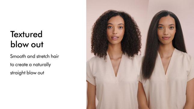 Straighten as you dry. 2x the shine.¹
Faster styling using only air. No heat damage.⁴
Faster styling³ – straightens as it dries.