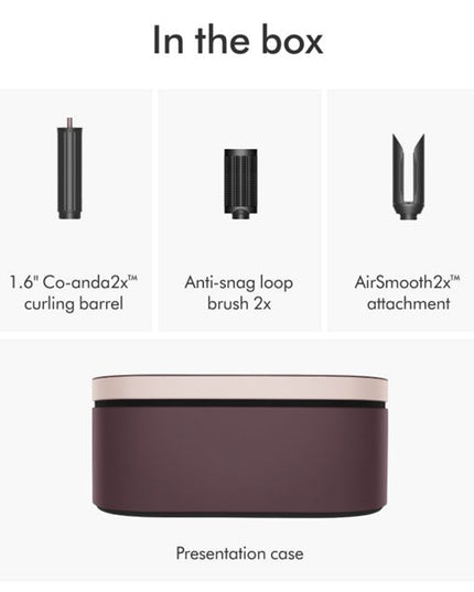 The most powerful Dyson Airwrap™ multi-styler for supercharged styling. 2x the air pressure from the new Dyson Hyperdymium™ 2 motor.