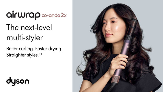 The most powerful Dyson Airwrap™ multi-styler for supercharged styling. 2x the air pressure from the new Dyson Hyperdymium™ 2 motor.