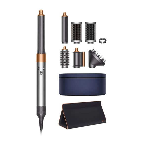 Dyson Airwrap Complete Long for straight and wavy hair. Dry, curl, shape, smooth, and hide flyaways with no heat damage. Re-engineered attachments harness Enhanced Coanda airflow for faster and more versatile styling.