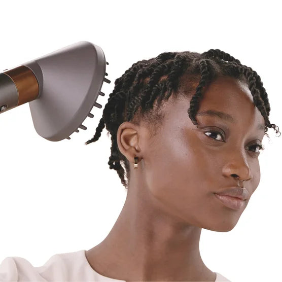 Dyson Airwrap Complete Long for straight and wavy hair. Dry, curl, shape, smooth, and hide flyaways with no heat damage. Re-engineered attachments harness Enhanced Coanda airflow for faster and more versatile styling.