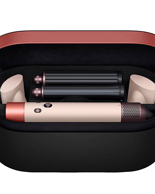 Engineered for multiple hair types and styles making it the perfect gift. Curl. Wave. Smooth. Dry. With no extreme heat. The Dyson Airwrap multi-styler complete resets the world of hair styling. By combining powerful digital motor with aerodynamics, the phenomenon known as the Coanda effect occurs to curl, wave and smooth – with no extreme heat. Using only air, the Coanda effect attracts hair to the barrel for you.