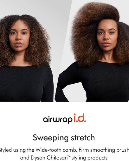 The latest Airwrap technology, Airwrap i.d. Is the only connected multi-styler to recommend a personalized curling routine according to your hair and styling profile. A faster, easier way to achieve more consistent curls.