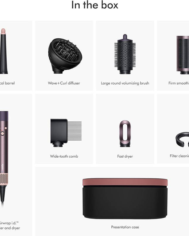 The latest Airwrap technology, Airwrap i.d. Is the only connected multi-styler to recommend a personalized curling routine according to your hair and styling profile. A faster, easier way to achieve more consistent curls.