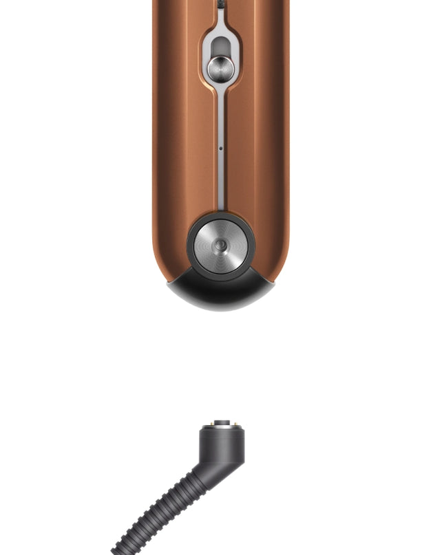 The only straightener with flexing copper plates that shape to gather hair for extra control, delivering enhanced styling with less heat – and half the damage