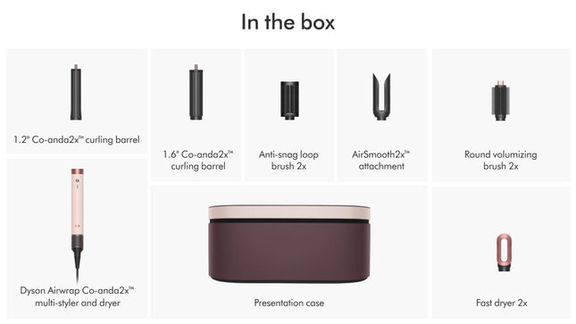 The most powerful Dyson Airwrap™ multi-styler for supercharged styling. 2x the air pressure from the new Dyson Hyperdymium™ 2 motor.