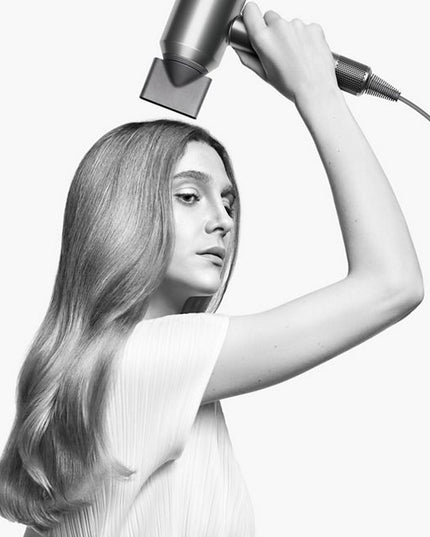 The original Dyson Supersonic™ hair dryer.

Fast drying, no heat damage.