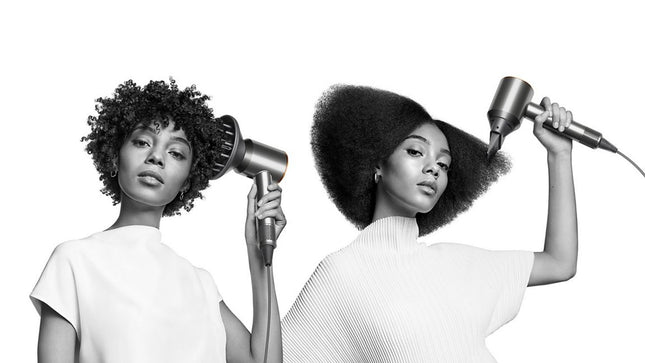 The original Dyson Supersonic™ hair dryer.

Fast drying, no heat damage.