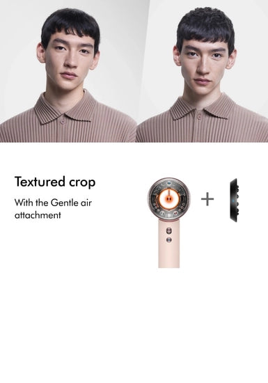 Now in Limited Edition Jasper Plum, Dyson's iconic Supersonic™ Nural hair dryer, with added intelligence.