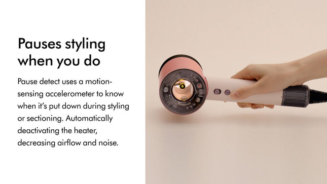 Dyson Supersonic Nural™ hair dryer
(Ceramic Pink/Rose Gold)
Engineered for healthy hair, a healthy scalp, and to protect new hair growth