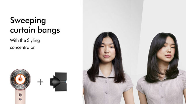 Dyson Supersonic Nural™ hair dryer
(Ceramic Pink/Rose Gold)
Engineered for healthy hair, a healthy scalp, and to protect new hair growth