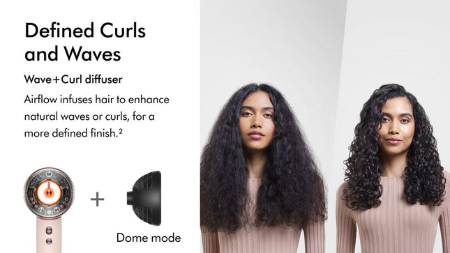 Dyson Supersonic Nural™ hair dryer
(Ceramic Pink/Rose Gold)
Engineered for healthy hair, a healthy scalp, and to protect new hair growth