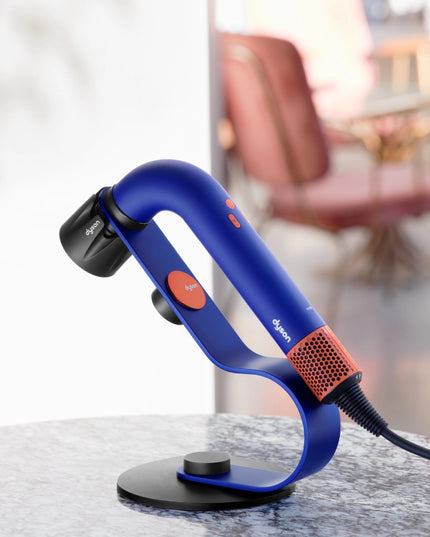 Dyson-designed display stand.